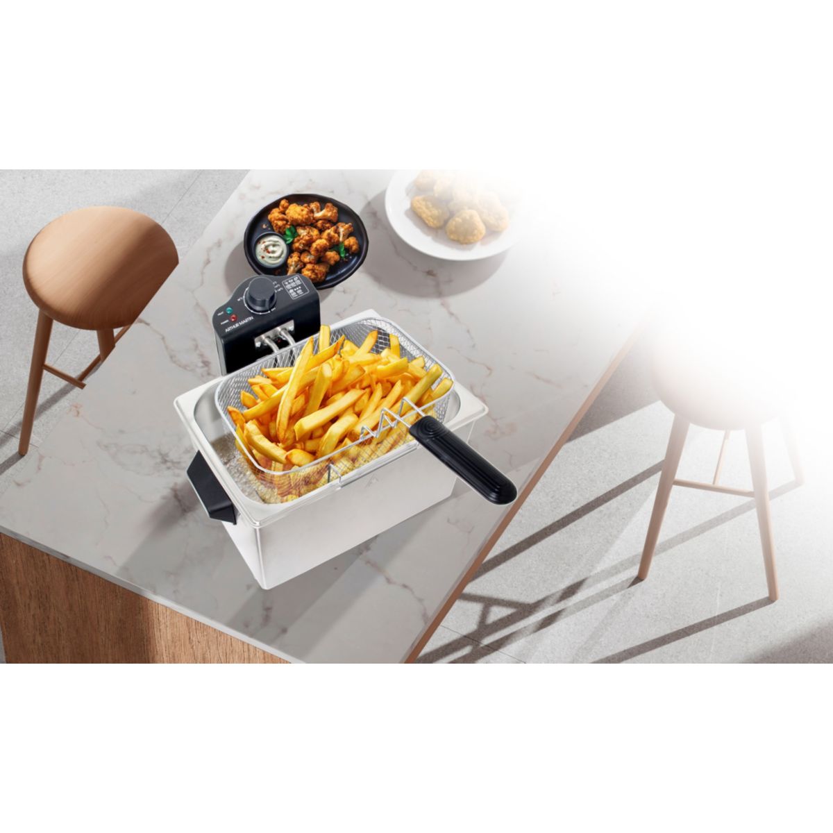 Friteuse à huile AMPFH50 couleur unique, ARTHUR MARTIN