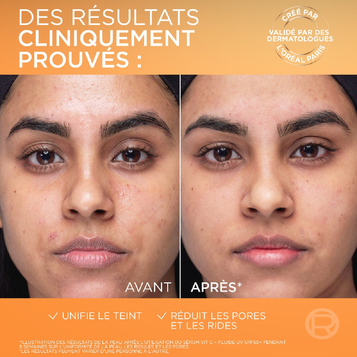 Coffret Routine Visage Vitamine C couleur unique, L'OREAL PARIS