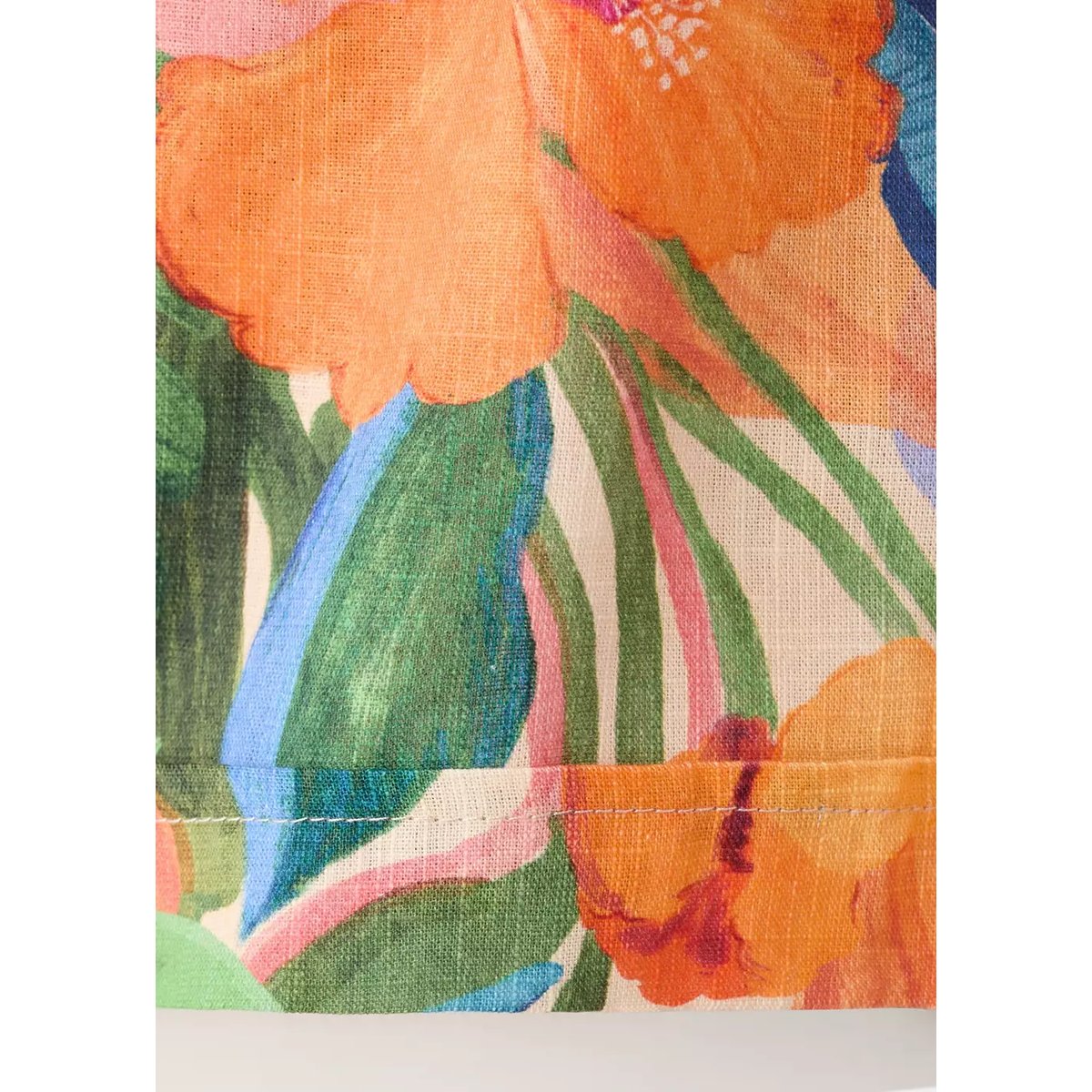 Short imprimé tropical orange, MANGO KIDS