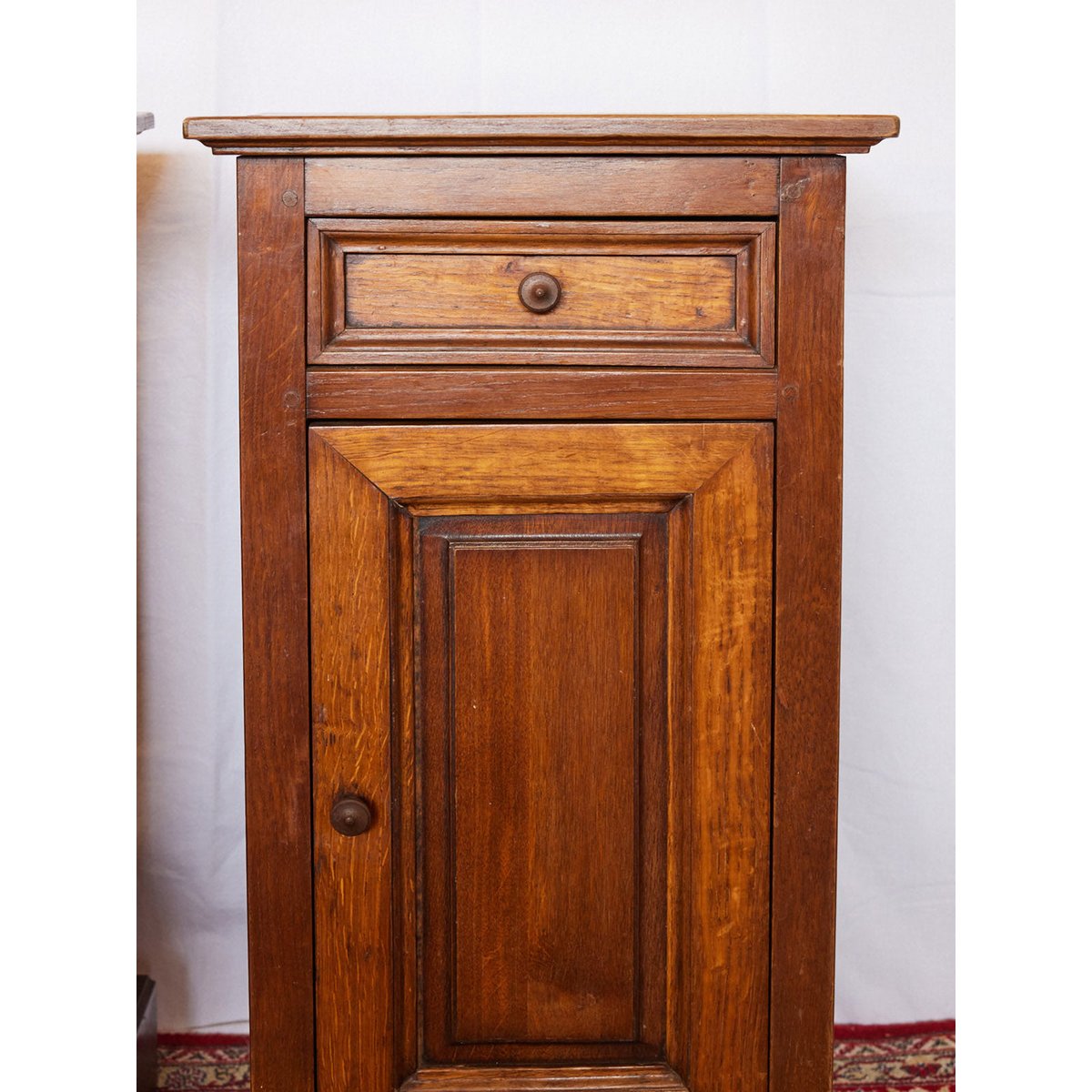 Paire de chevets en chêne Odile N°1474 - Bon état bois clair, DEBONGOUT