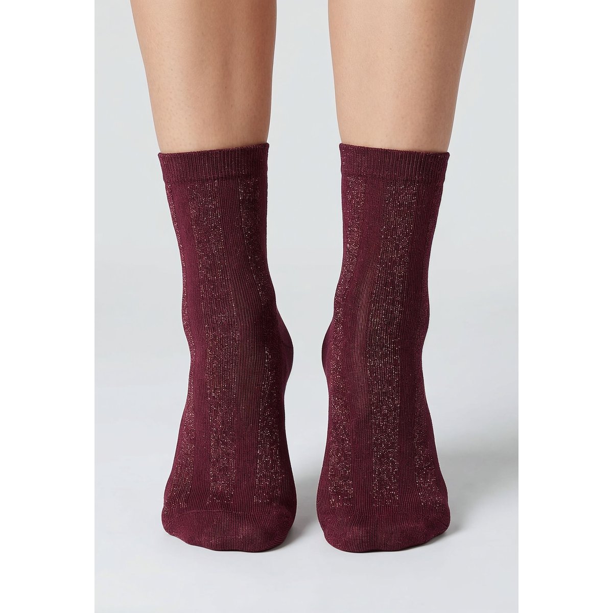 Chaussettes femme motif zèbre ZEBRA ruby, DEELUXE