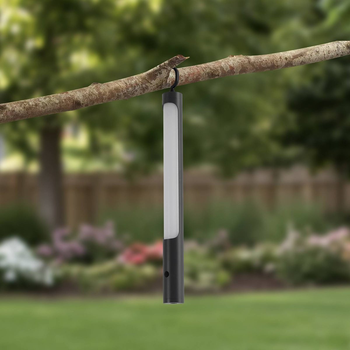 Luminaire de terrasse LED, Kompis anthracite, blanc, LINDBY