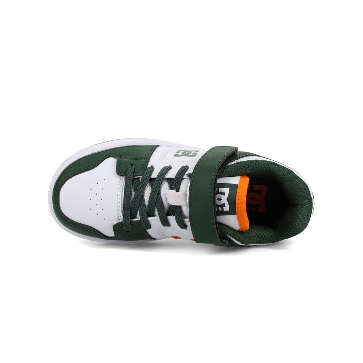 DC Shoes Footwear|Shoes Enfant ADBS300385 blanc white/darkgreen/orange, DC SHOES