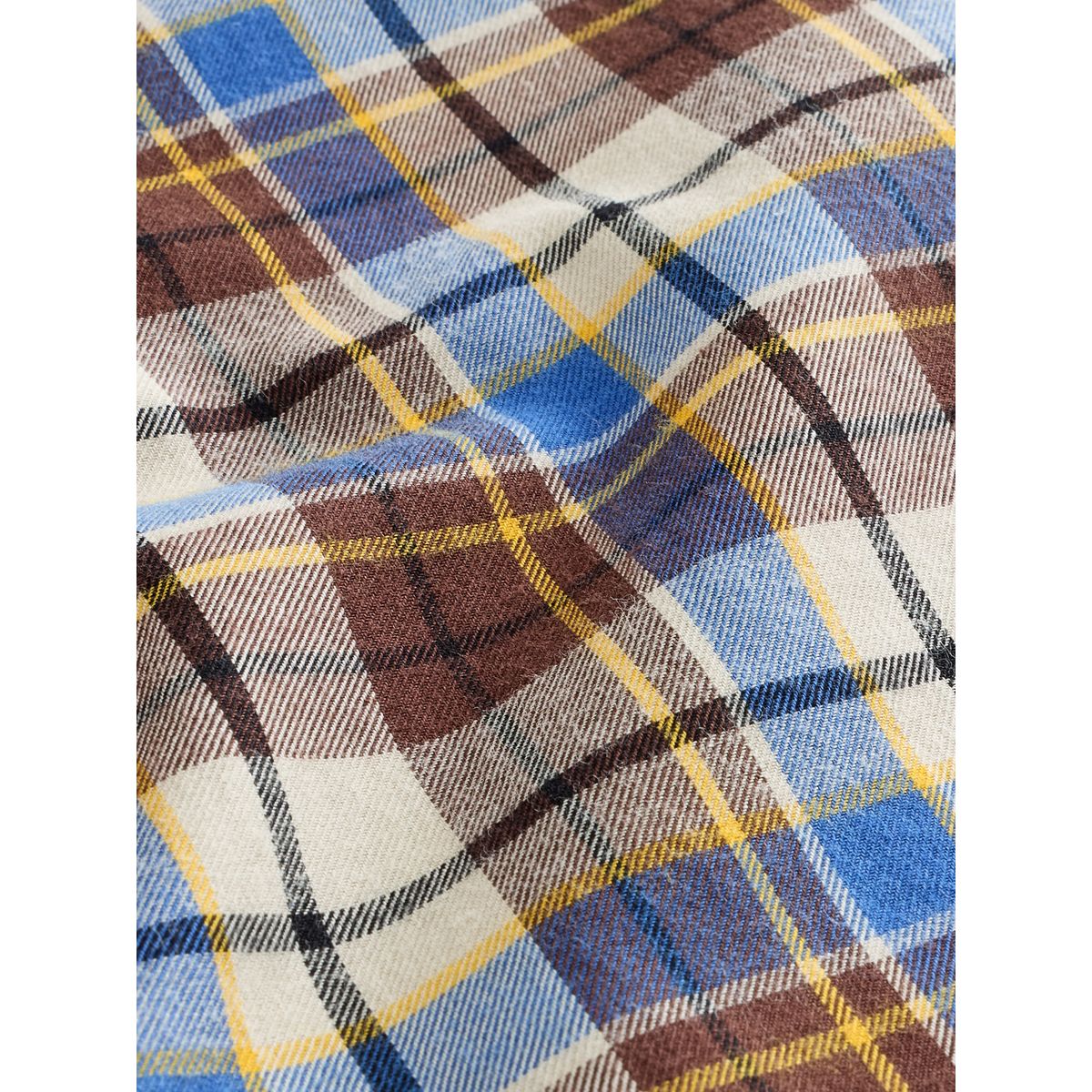 Chemise habillée manches longues et carreaux marron, NEXT