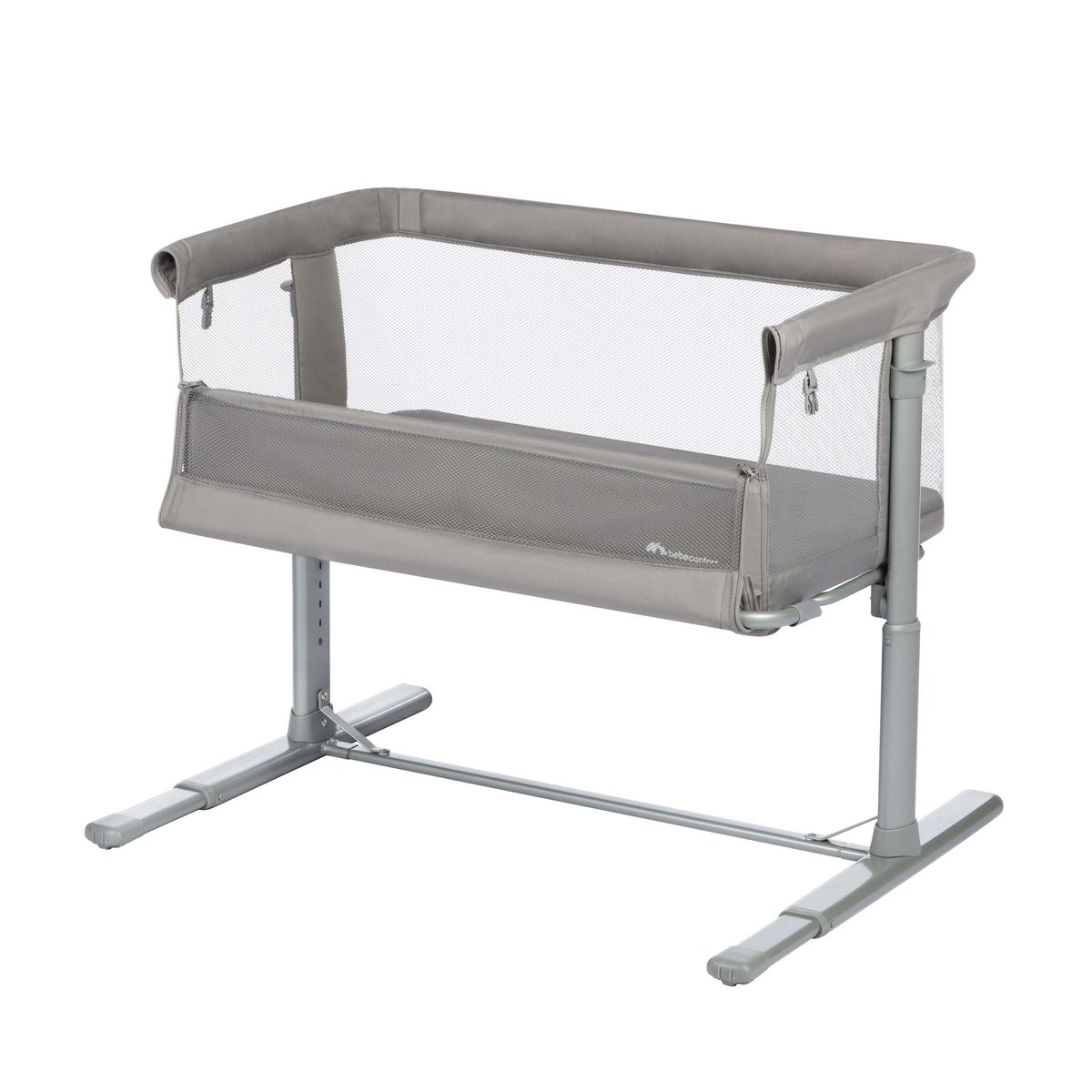 Lit cododo 2 en 1 ZINA, lit cododo et lit autonome mineral gray, BEBECONFORT