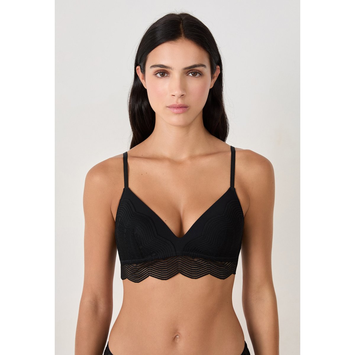 Soutien-gorge triangle sans armature ENVERGURE noir, ETAM
