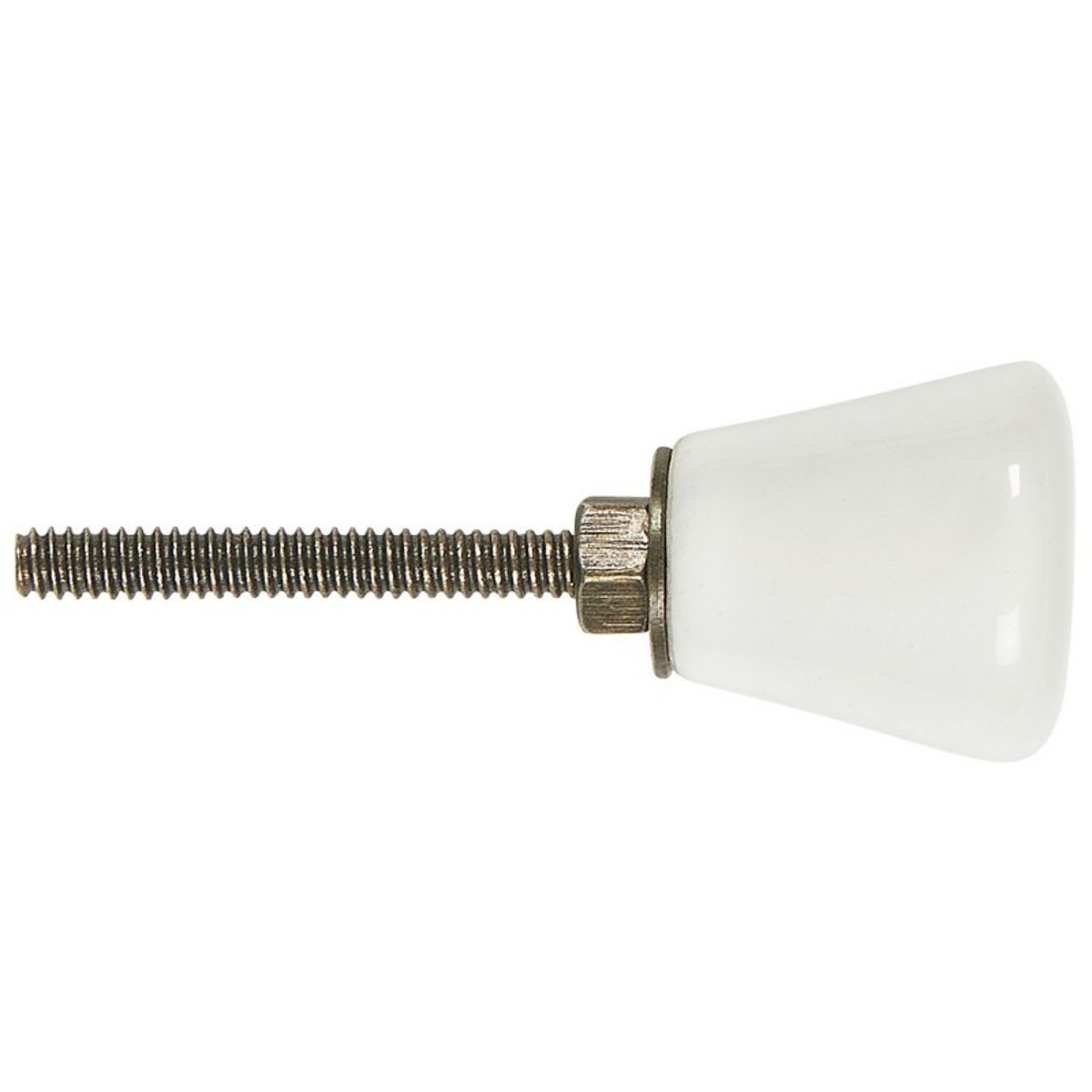 Bouton de meuble céramique blanc, IB LAURSEN