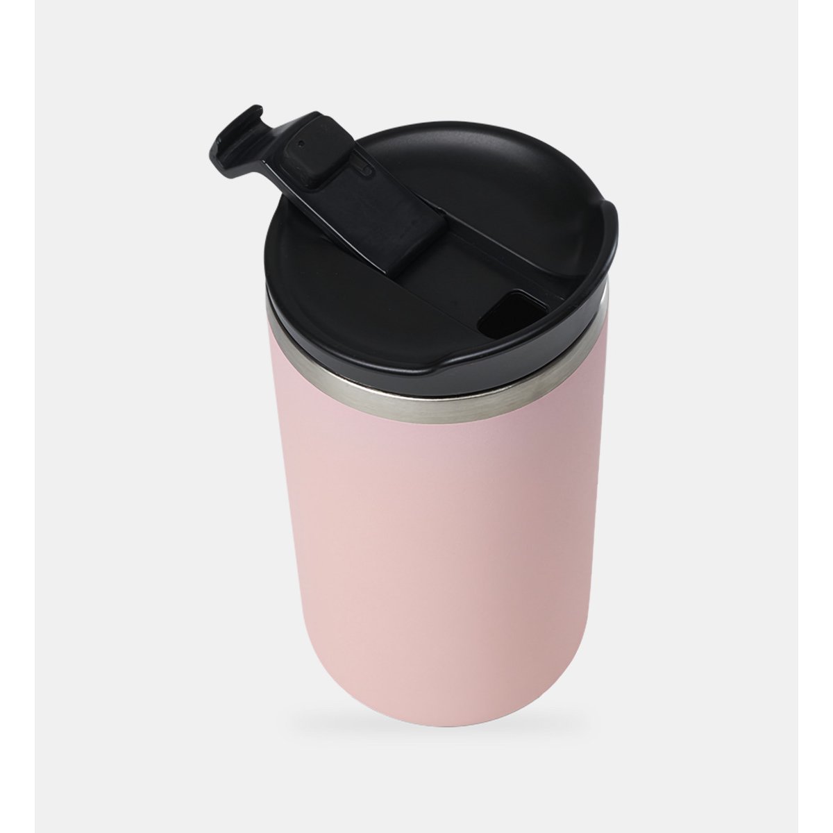 Mug de voyage rose pastel, QWETCH