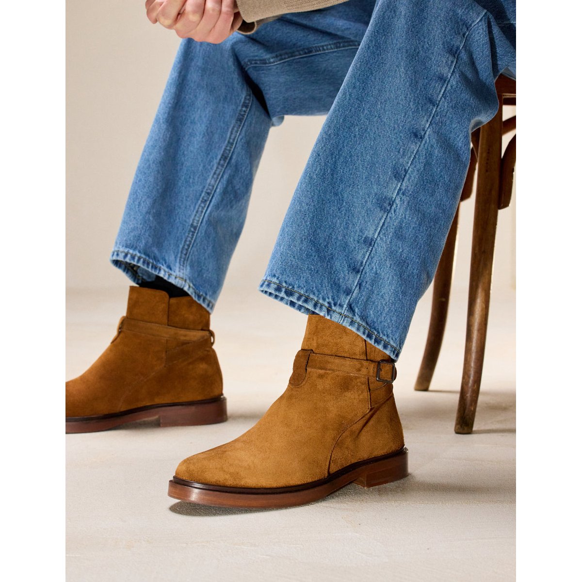 Bottines GAETAN cognac, ODAJE