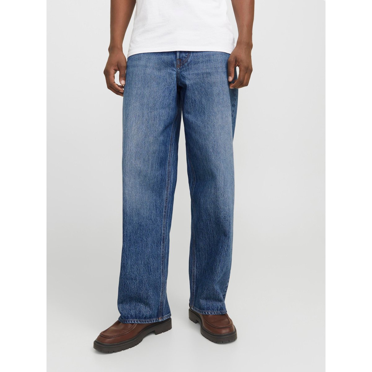 Jean À Coupe Wide blue denim, JACK & JONES