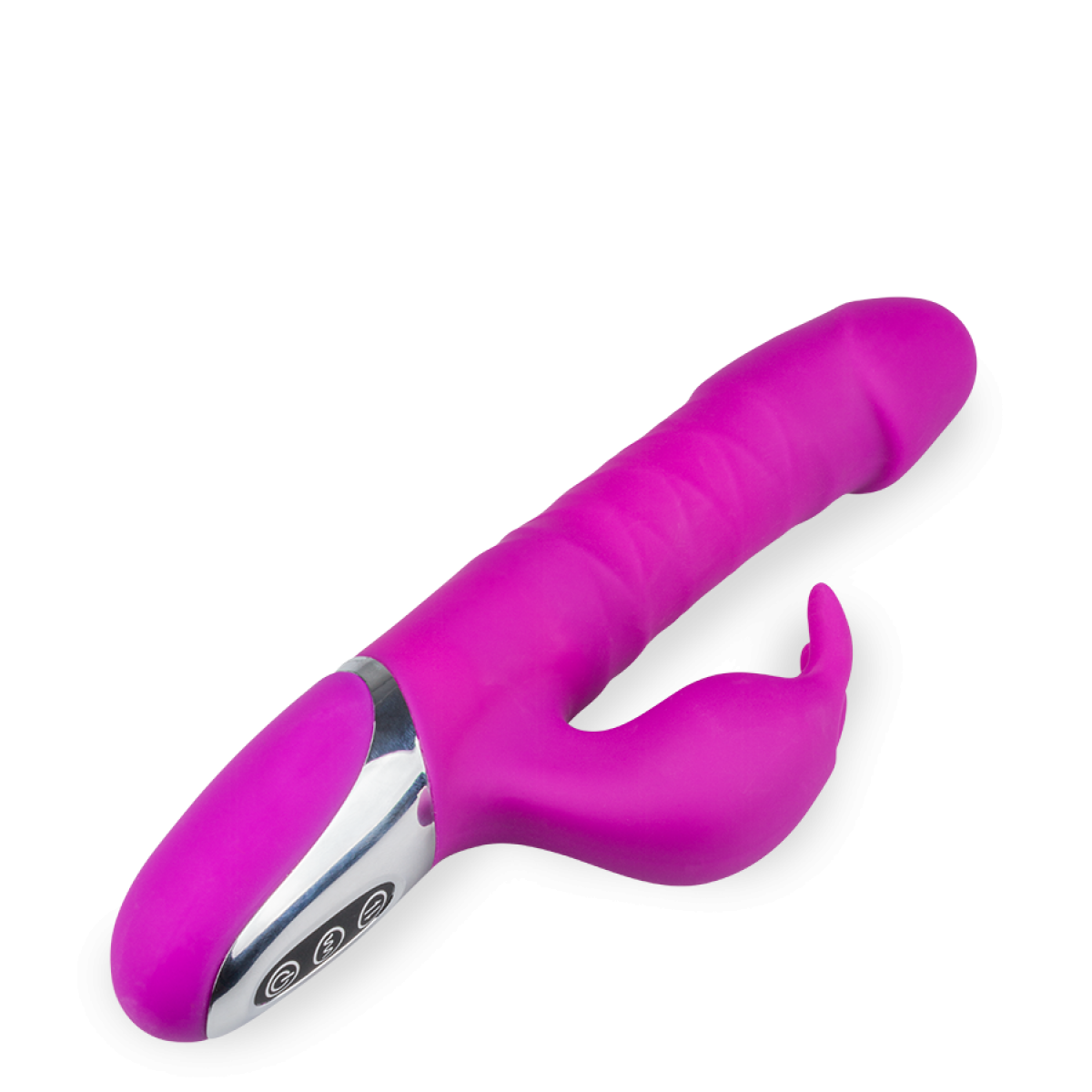 Vibromasseur puissant rabbit va-et-vient Omei violet, LOVE AND VIBES