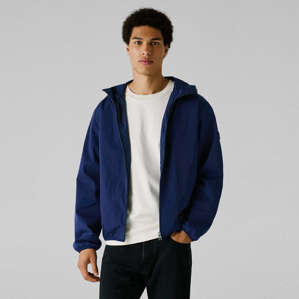 Red Bull Racing Veste Coupe-Vent À Capuche bleu éton, PEPE JEANS