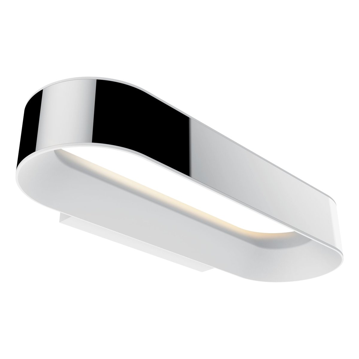 Applique led agena chrome & blanc 20w chromé, PAULMANN