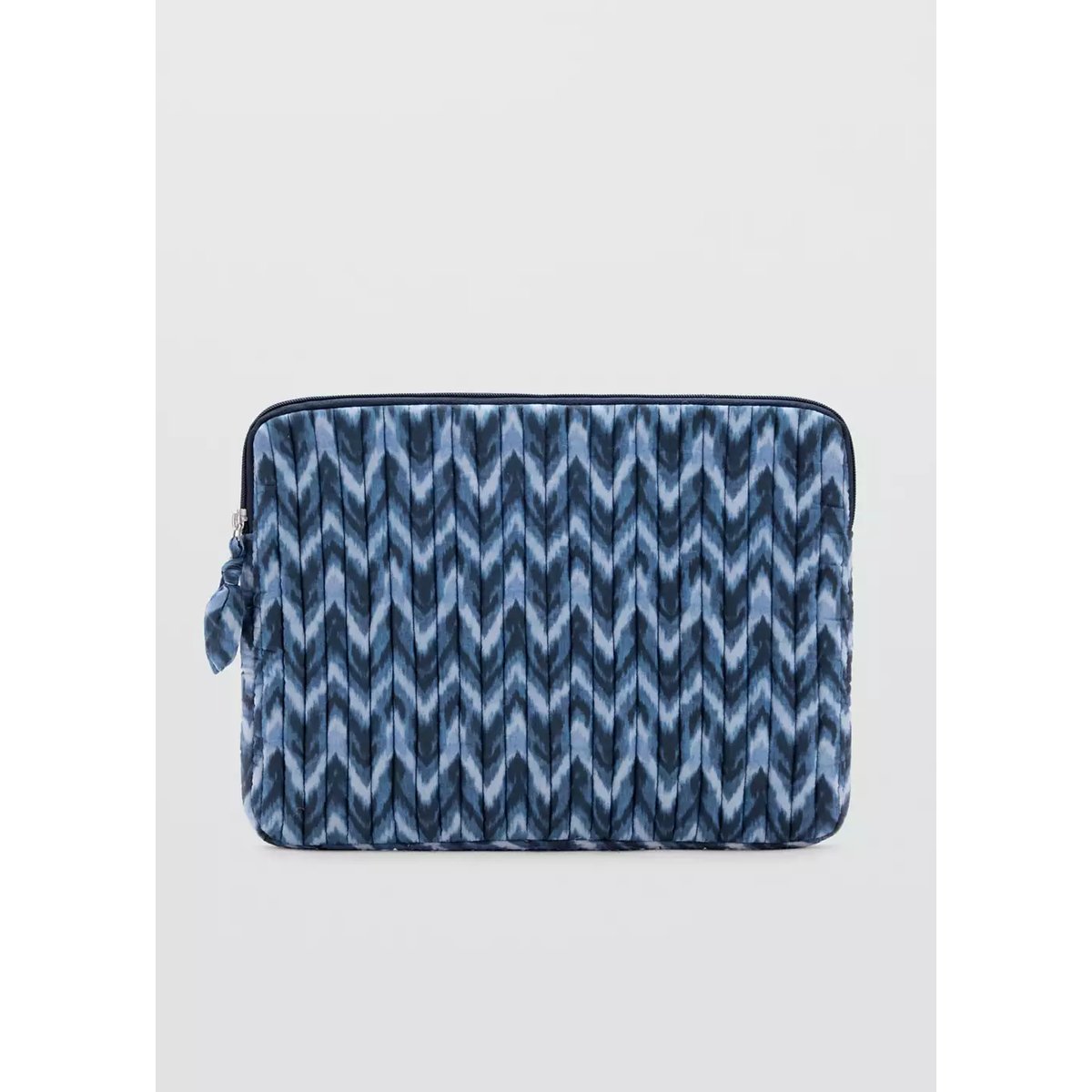Housse pour ordinateur portable à imprimé tie-dye bleu, MANGO TEEN