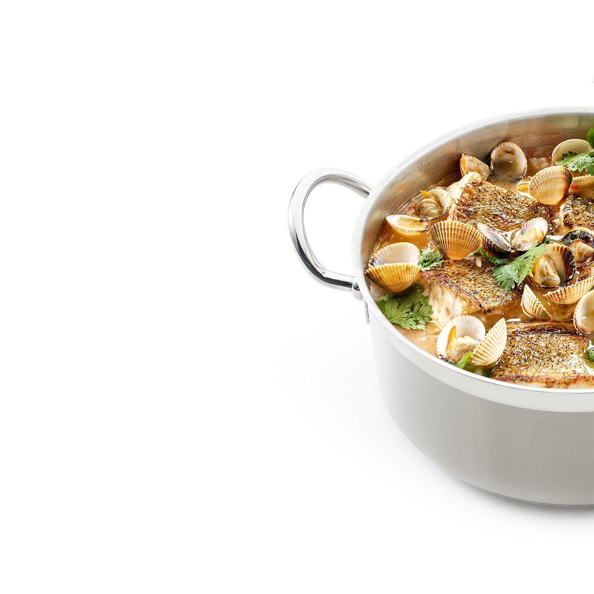 Trem de cozinha Nautilus Glass (5 peças), SILAMPOS inox, SILAMPOS
