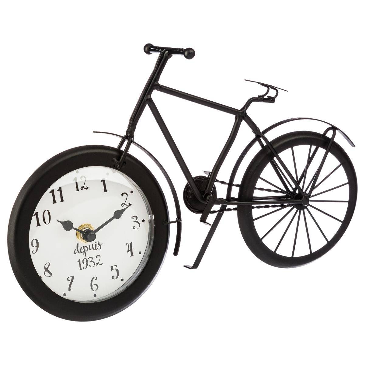 Horloge vélo à poser SKY noir, ATMOSPHERA