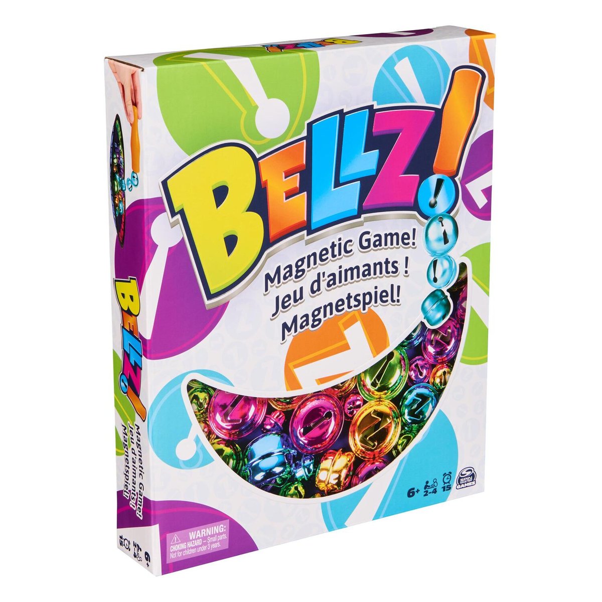 Bellz le jeu d ambiance sonore couleur unique, SPINMASTER