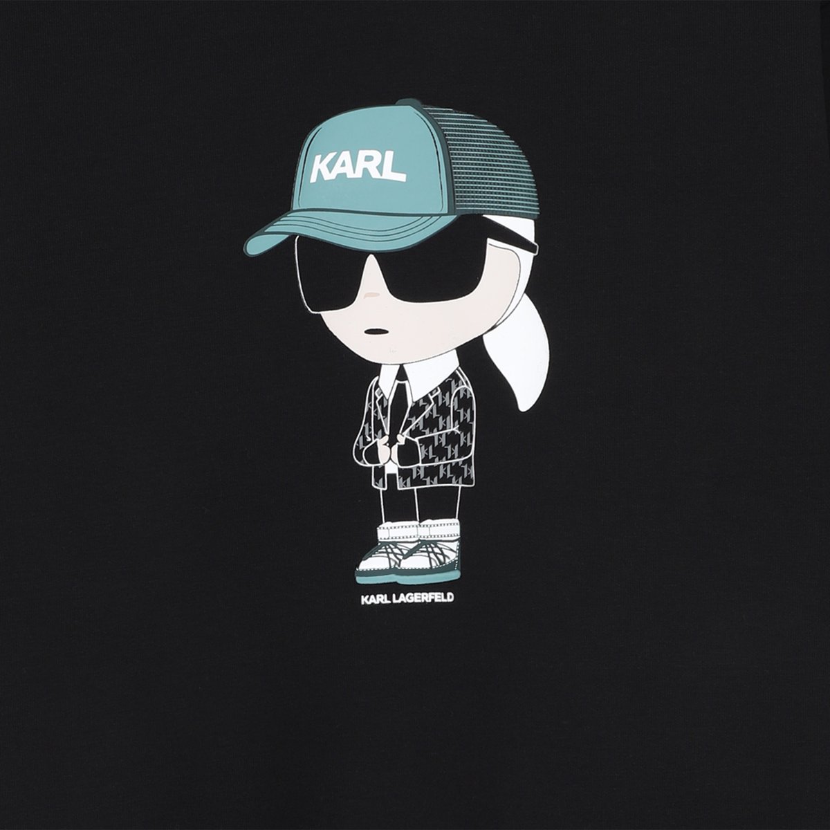 Sweat manches longues black, KARL LAGERFELD KIDS