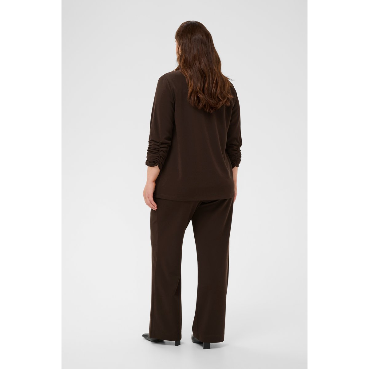 Blazer marron coffee bean, KAFFE CURVE