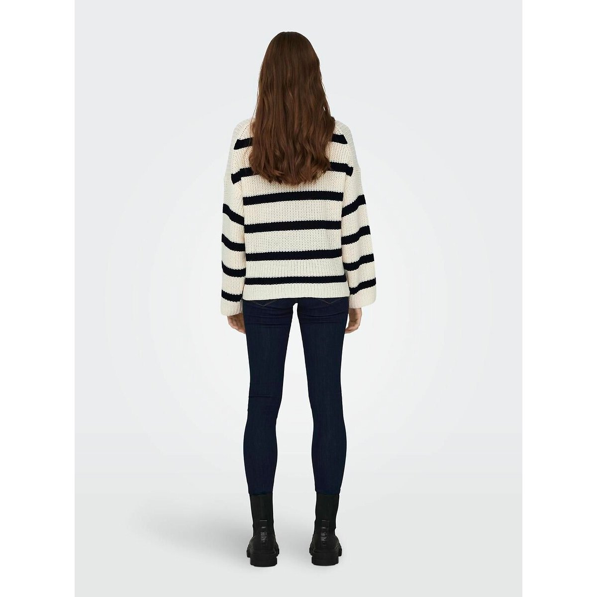 Pull à rayures rayé noir, JDY