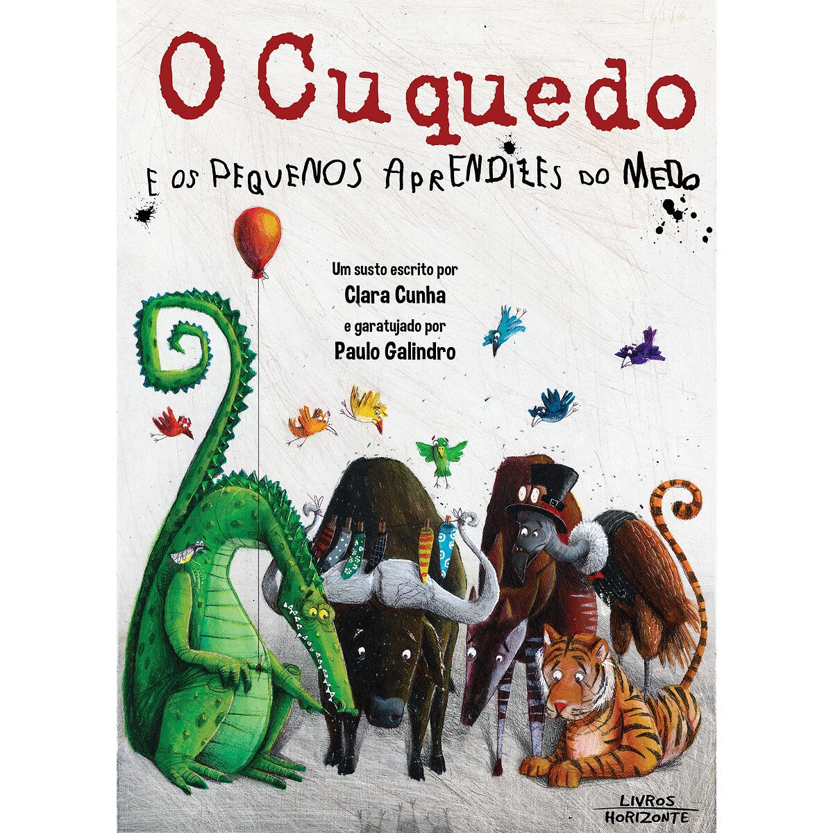 Livro O Cuquedo e os Pequenos Aprendizes do Medo multicolor, LIVROS HORIZONTE