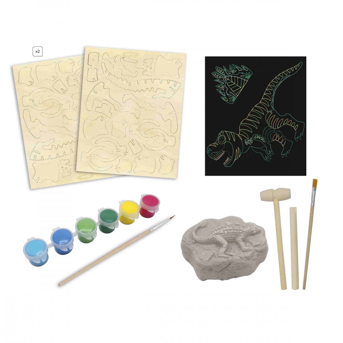 Mallette Explorateur Jurassic Explorer couleur unique, JANOD