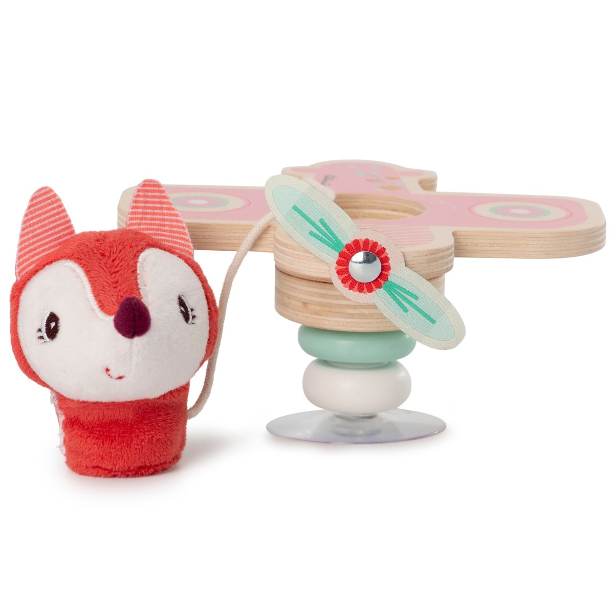 Jeu d'activités Alice en avion orange, rose, bleu, LILLIPUTIENS