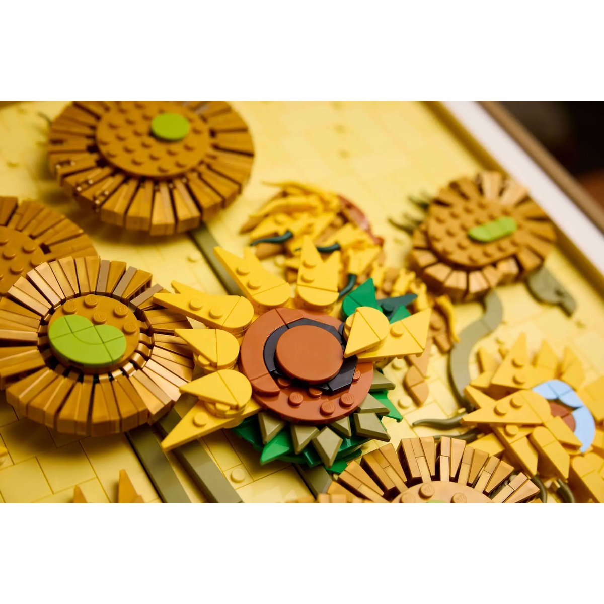 LEGO Art - Vincent van Gogh - Les Tournesols - 31215 : Créez un Chef-d'Oeuvre en Briques jaune, LEGO