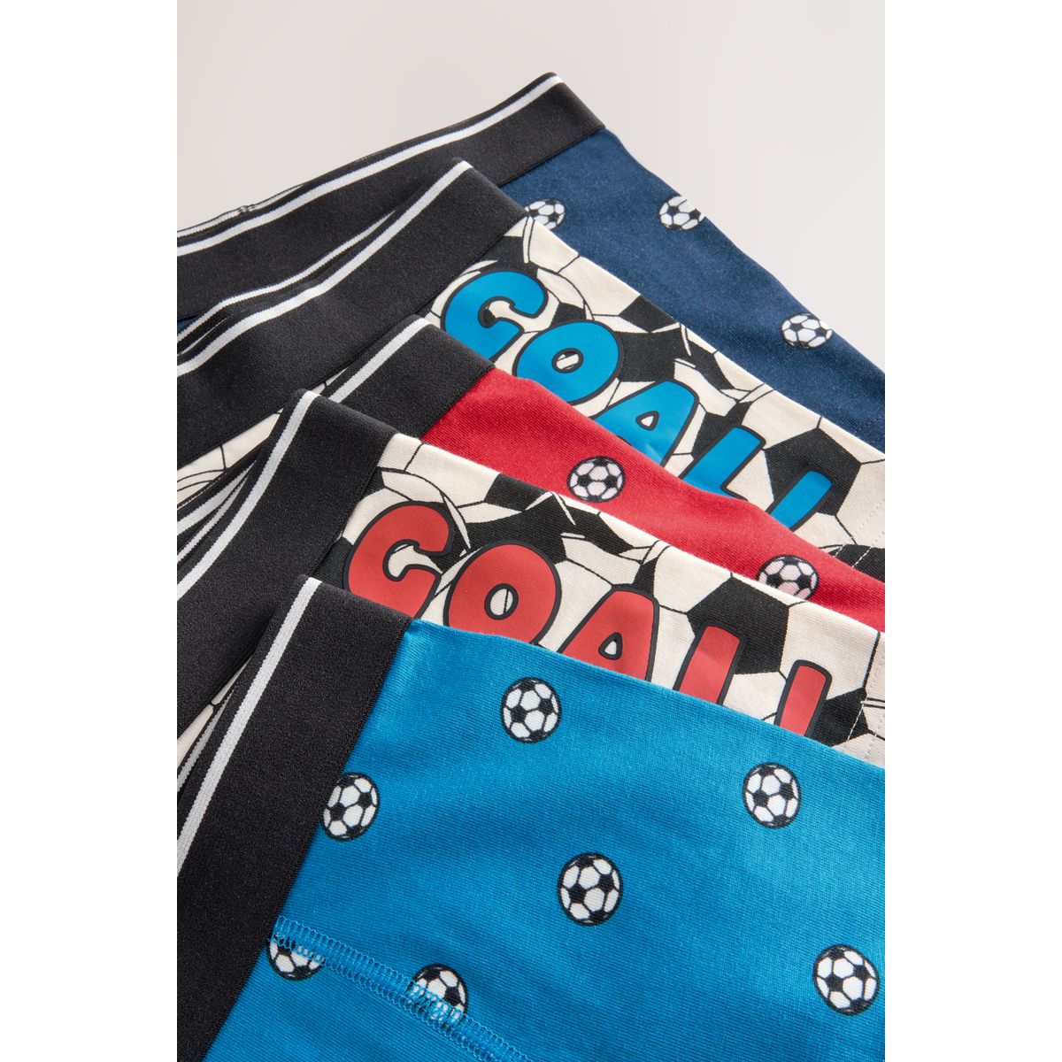 Boxer, lot de 5 rouge/bleu, NEXT