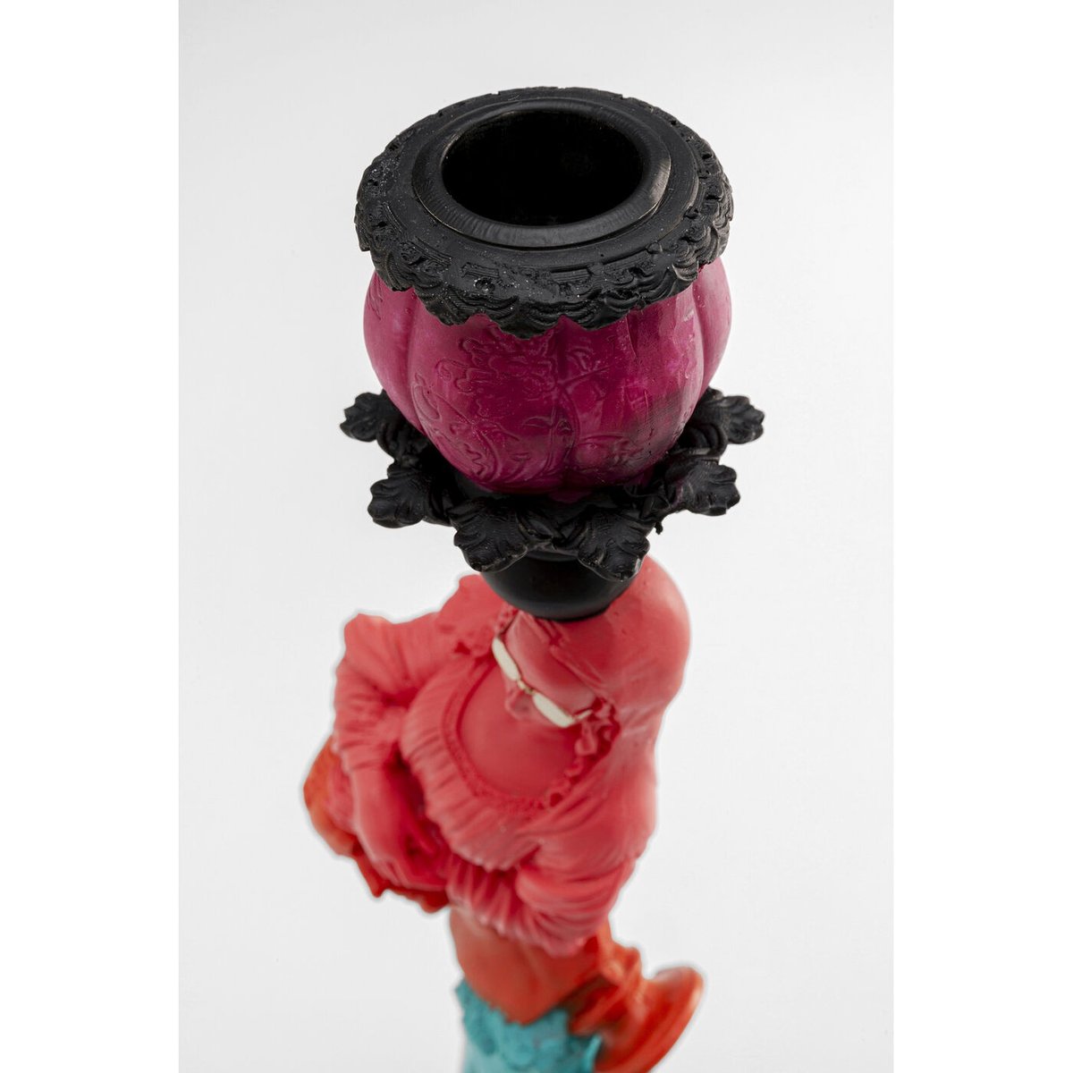 Bougeoir deux bustes multicolore, KARE DESIGN