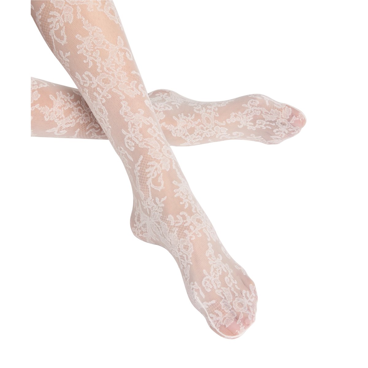 Collant Sensual Boulevard 30 Transparent blanc perle, FALKE
