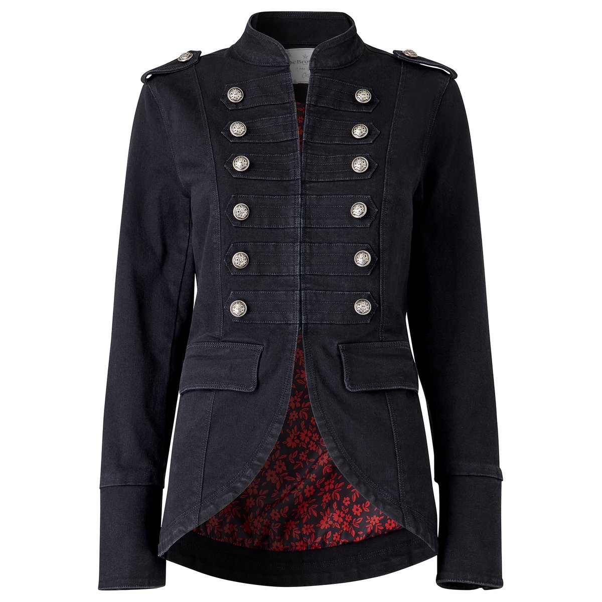 Veste Militaire en Jean Ultime noir, JOE BROWNS