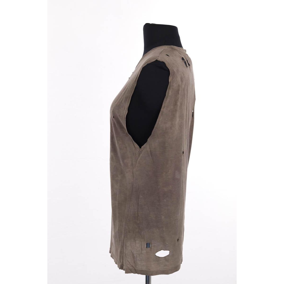 Top sans manche - Très Bon État marron, THE KOOPLES