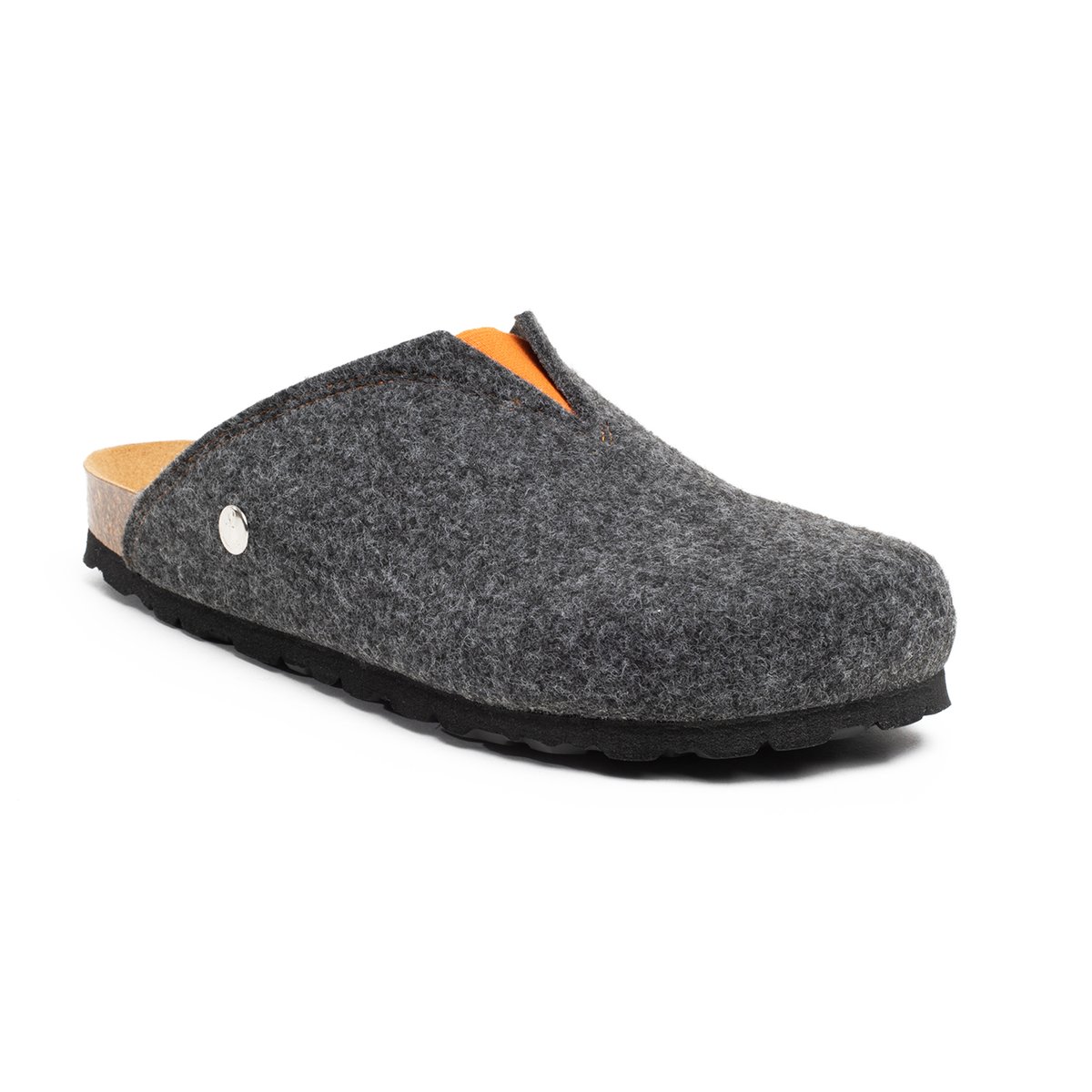 Sabots en cuir FUDJI pour homme anthracite, BAYTON