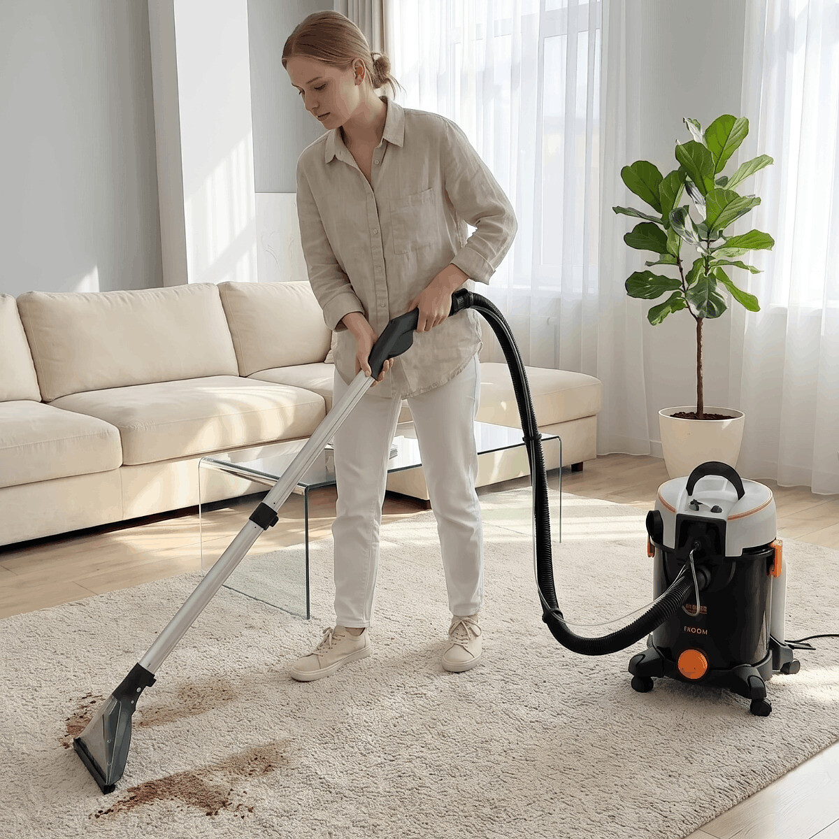 Aspirador Extrator HAEGER Ultra Clean 1400W, Haeger preto , HAEGER