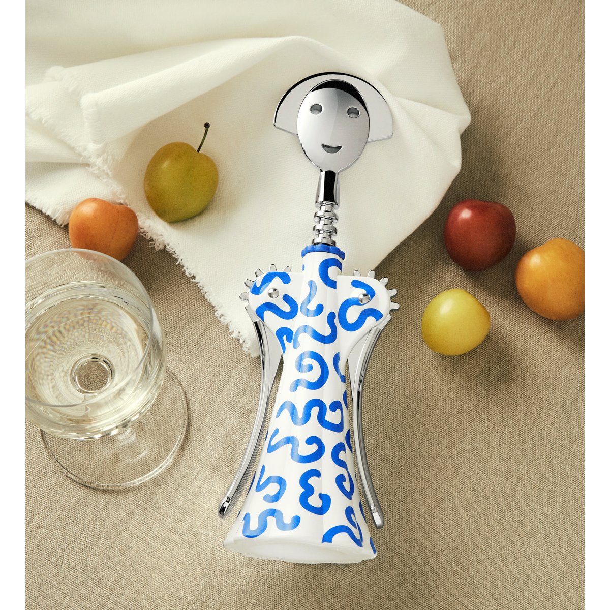 Tire-bouchon anna couleur unique, ALESSI