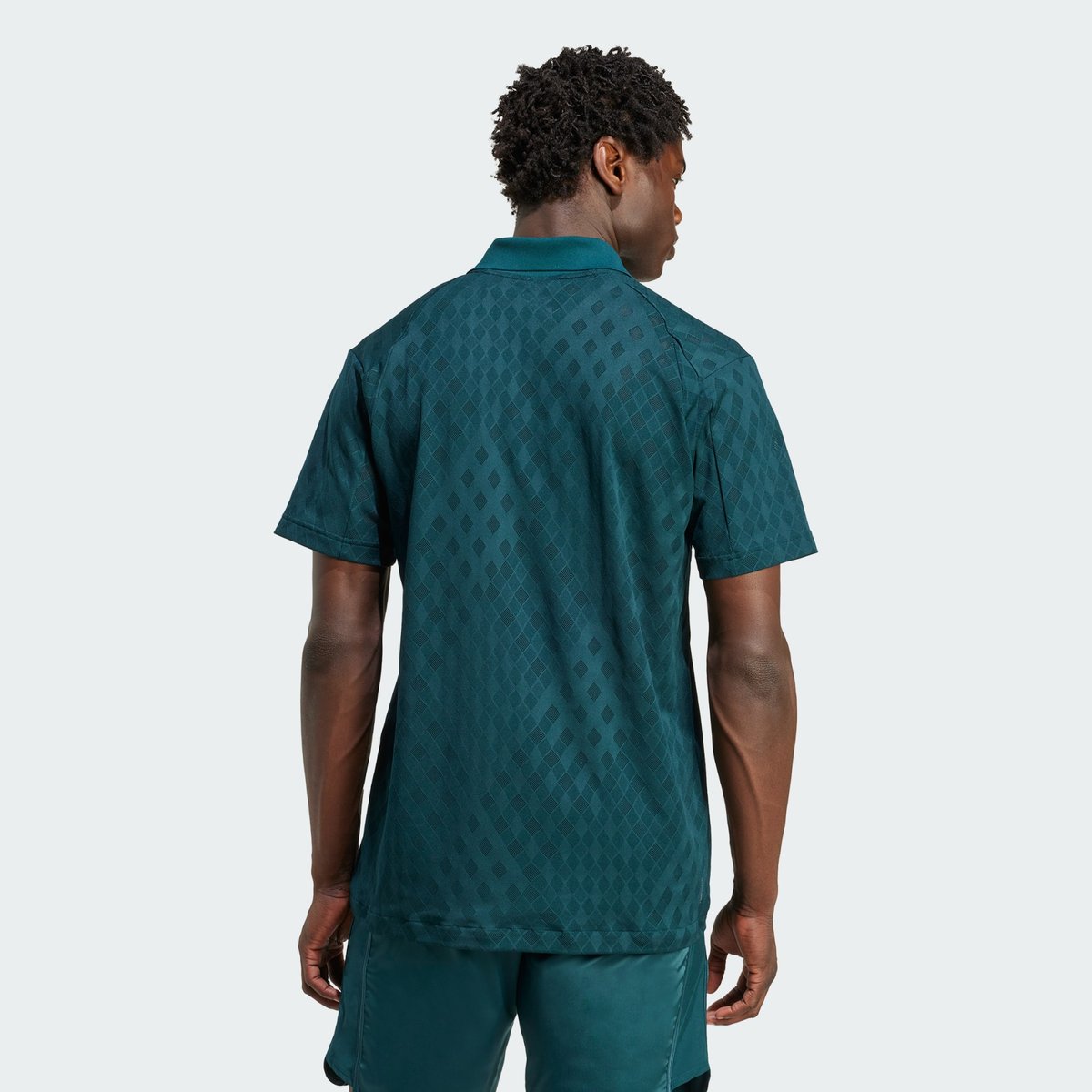 Polo De Tennis Pro Climacool+ Freelift aurora ivy, adidas Performance