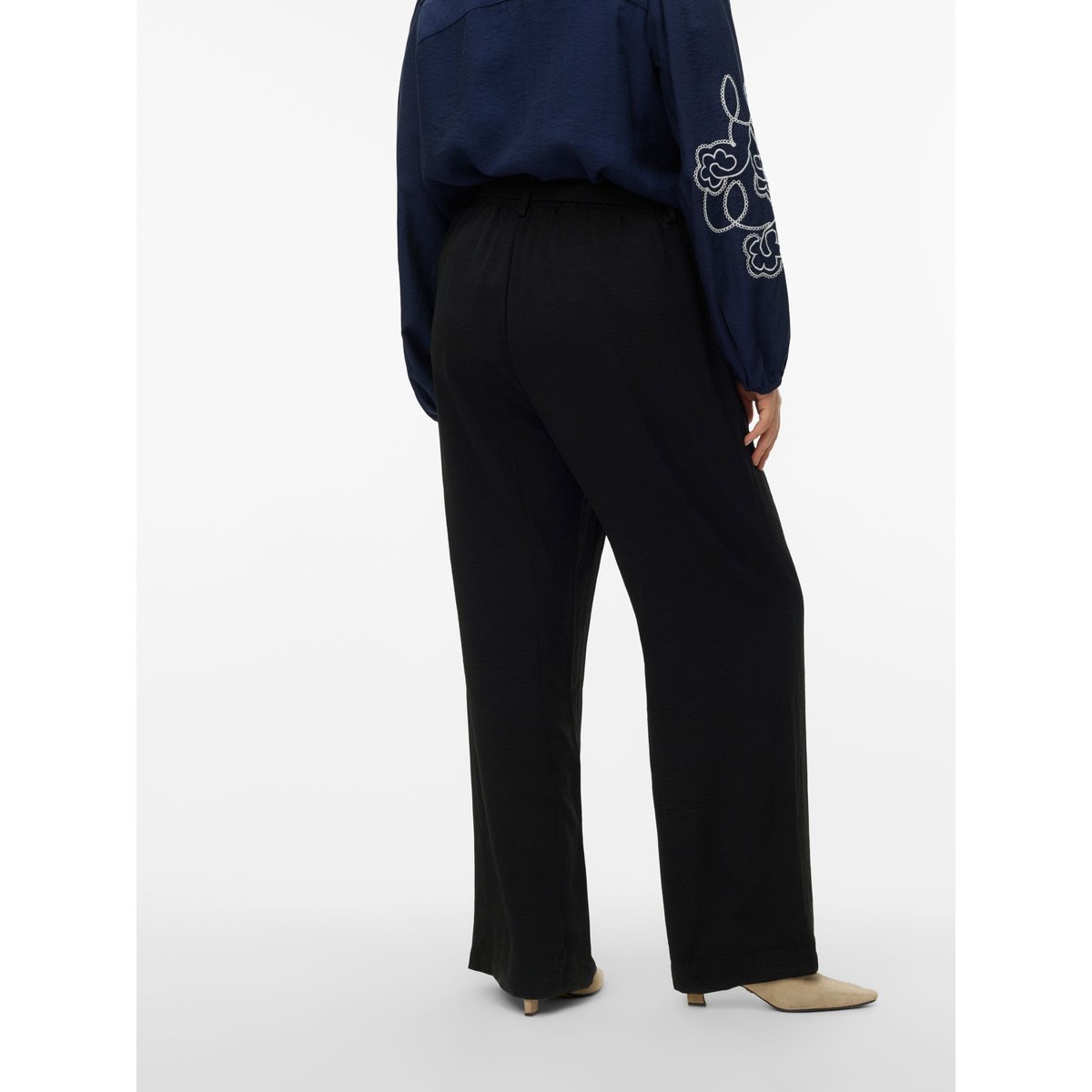 Pantalon À Jambe Large noire - black, VERO MODA