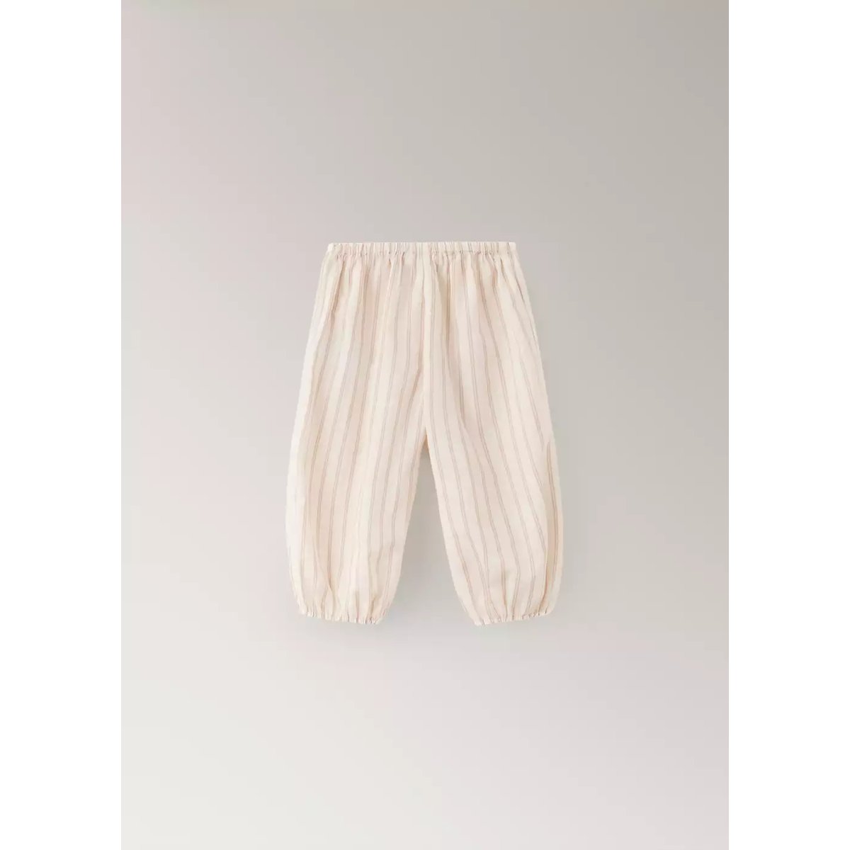 Pantalon pyjama rayures nude, MANGO HOME