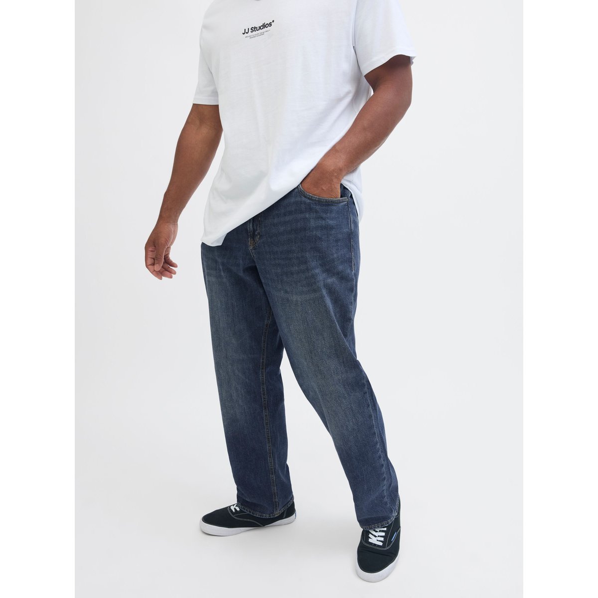 Jean Coupe Tapered blue denim, JACK & JONES