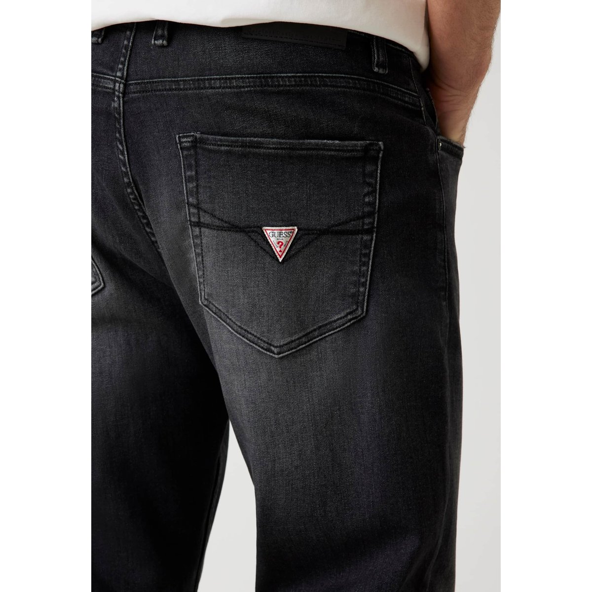 Jean Rodeo Coupe Classique noir, GUESS
