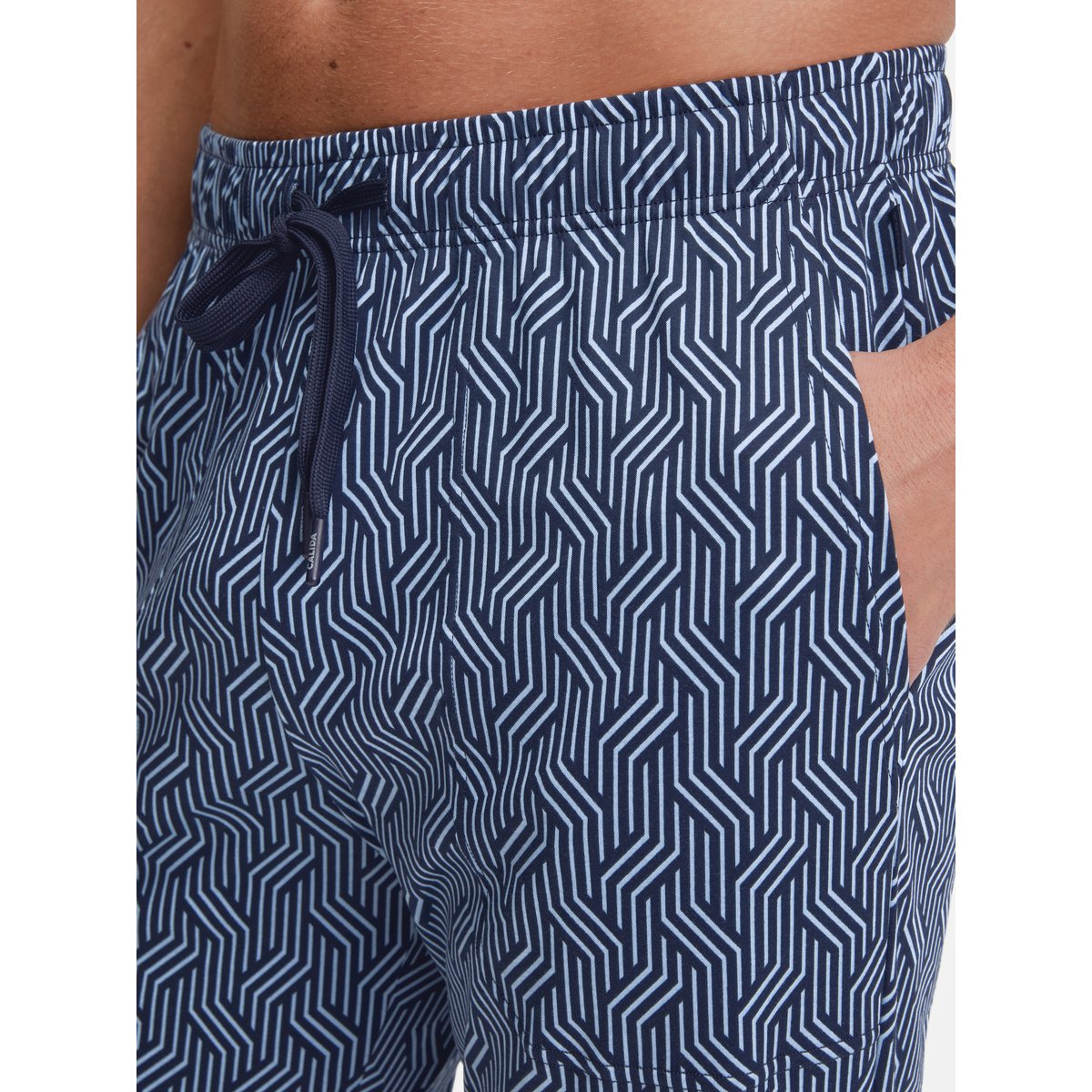 Pantalon Coton RMX SLEEP FREE lac glaciaire, CALIDA
