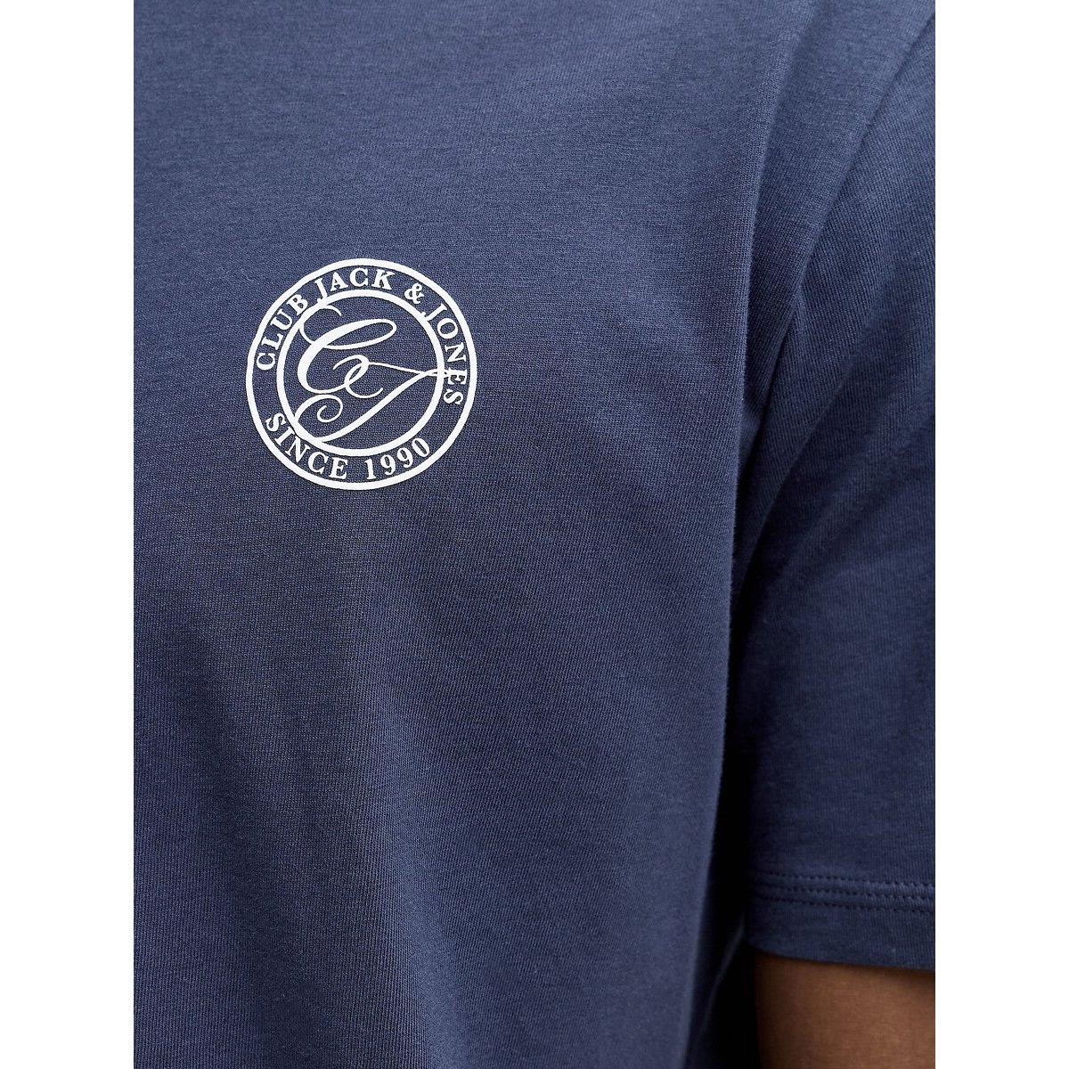 Short Sleeve T-Shirt navy blue, JACK & JONES