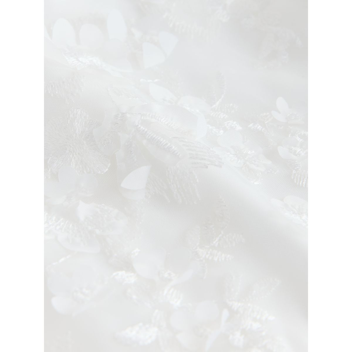Robe à nœud avec fleurs brodées blanc, NEXT
