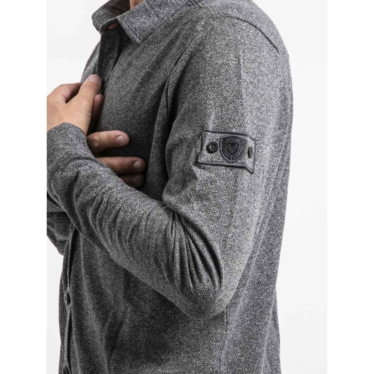 Chemise Manches Longues Coton Talruck antra, RITCHIE