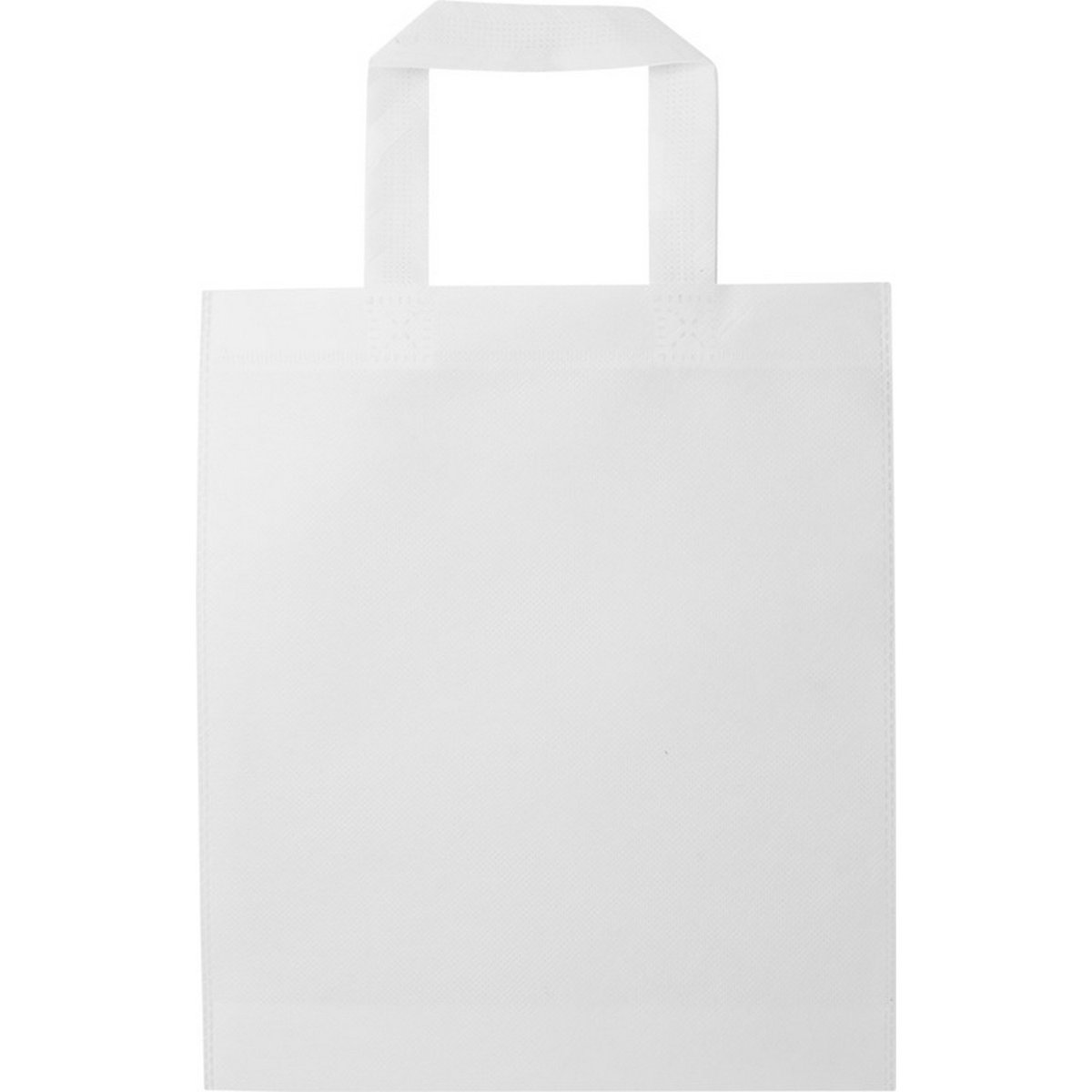 Tote bag uni motif/style petit blanc, FLOSO