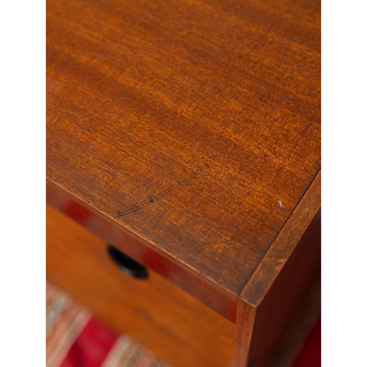 Commode de rangement Olga N°714 - Bon état bois foncé, DEBONGOUT