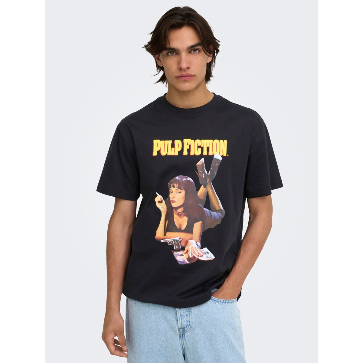 T-Shirt noire - jet black 1, ONLY & SONS