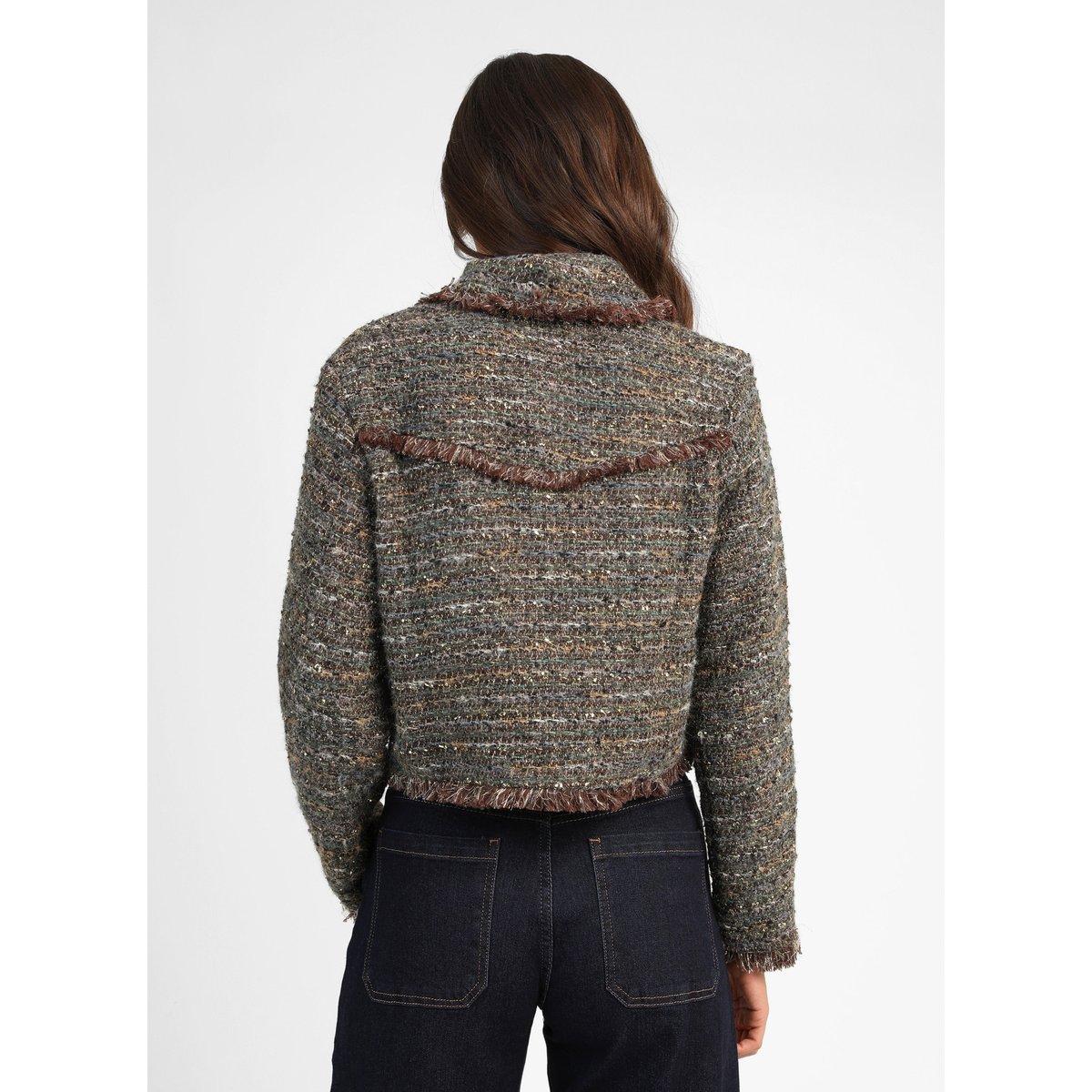 Veste CRISTIANI chocolat, AN'GE