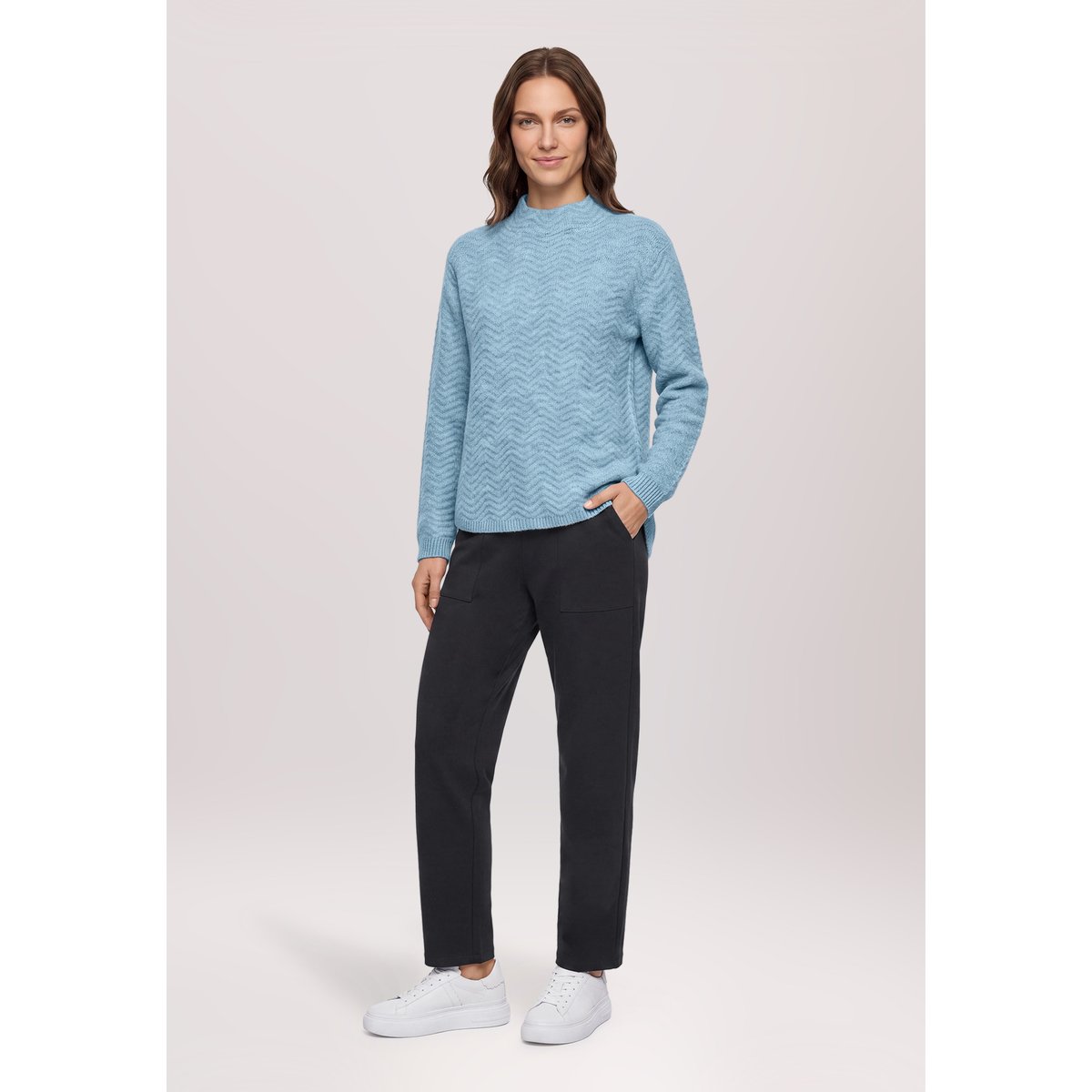 Pull-over en maille à teneur en fil fantaisie citadel, BETTY BARCLAY